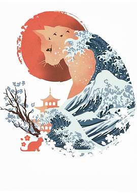 Cat Wave Japanese