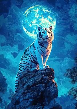 Tiger Blue Moon
