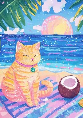 Cat Beach Coconut