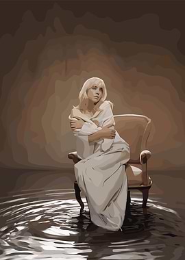 Billie Eilish in Water