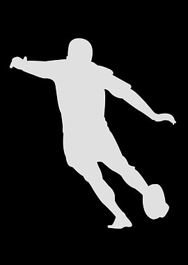 Football Player Silhouette