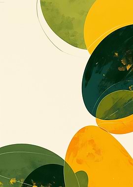 Abstract Circles Art