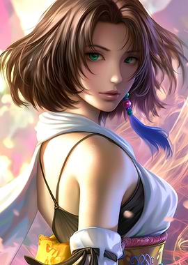 Yuna Final Fantasy X Portrait