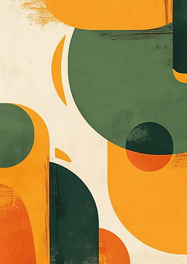 Abstract Geometric Art with Circles