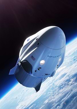 SpaceX Dragon Earth Orbit