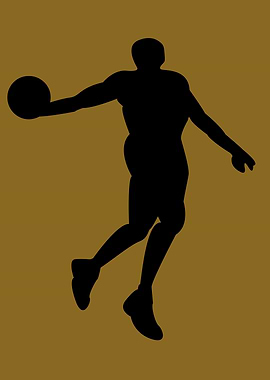 Basketball Player Silhouette