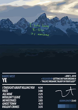 Kanye West - YE Album Cover