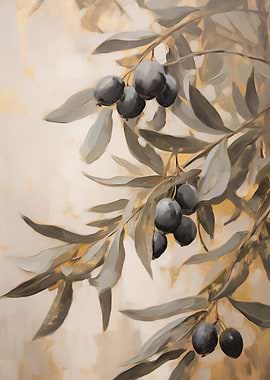 Olive Branch Painting