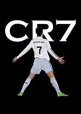 Cristiano Ronaldo CR7 Illustration