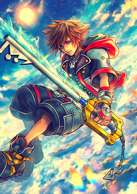 Falling Through Endless Skies of Light