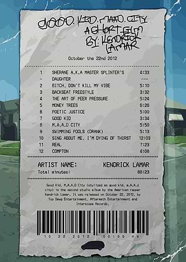 Kendrick Lamar Good Kid, M.A.A.D City