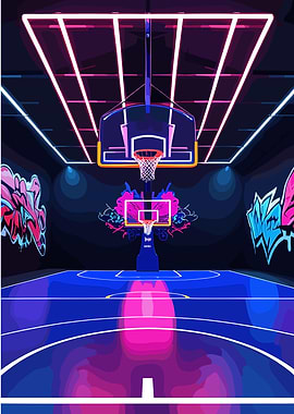 Neon Basketball