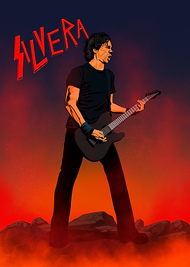 Silvera Guitarist joe duplianter Illustration