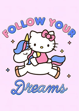 hello kitty follow your dreams