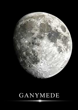 Ganymede Moon Detailed View