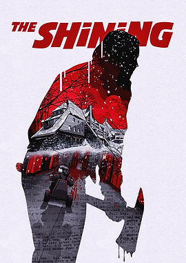 The Shining Movie Poster Art