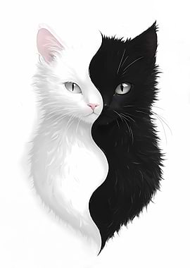 Yin Yang Cats