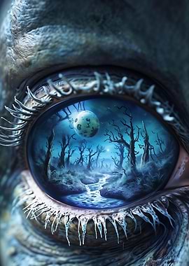 Spooky Forest Through my Eye