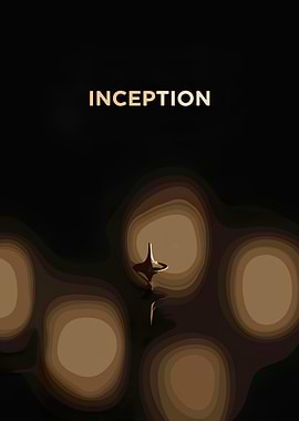Inception Movie Poster Minimalist Art