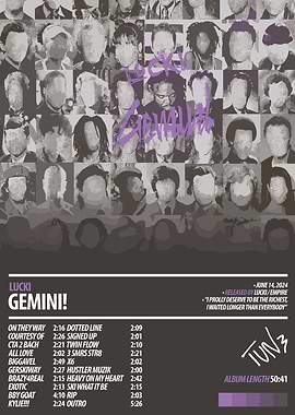 Lucki Gemini Album Cover Art