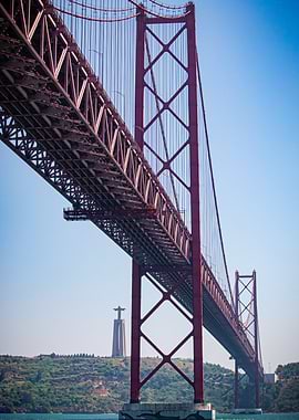 25 de Abril Bridge, Lisbon, Portugal
