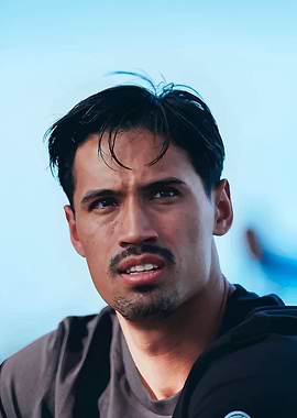 Portrait of a man with dark hair