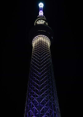 Tokyo Skytree at Night