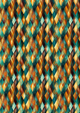 Abstract Diamond Pattern