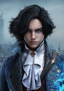 Gothic Character Portrait