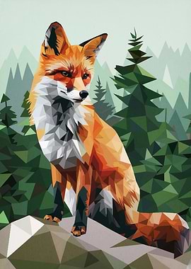 Geometric Fox in Forest