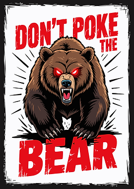 Don't Poke the Bear Illustration
