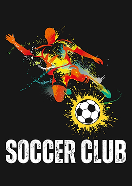 Soccer Club Colorful Graphic