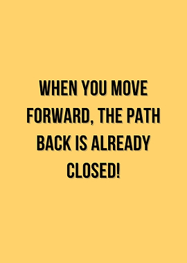 Motivational Quote: Path Forward