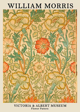 William Morris Flower Pattern