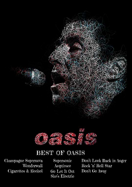 Oasis Best Of Album Cover Art