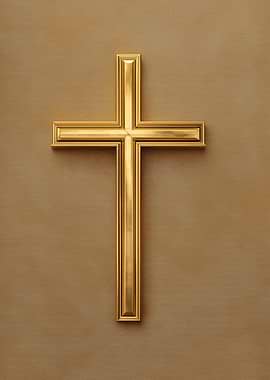 Vintage Golden Cross