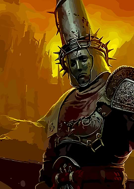 Penitent One from Blasphemous game