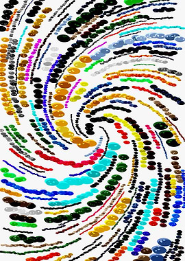 Colorful Abstract Swirl