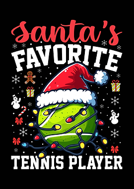 Santa's Favorite Tennis Player