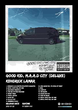 Good Kid, M.A.A.D City Album Cover
