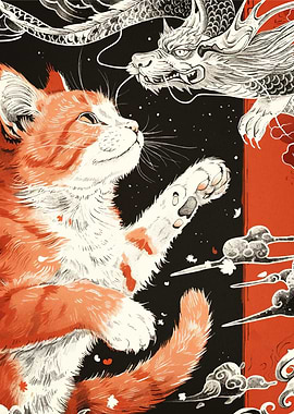 Cat Dragon Encounter