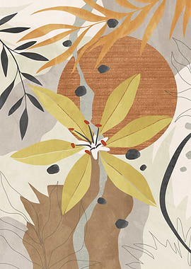 Abstract Botanical 01