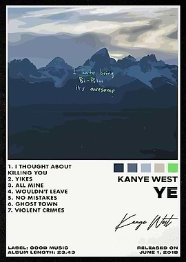 Kanye West - Ye Album Cover