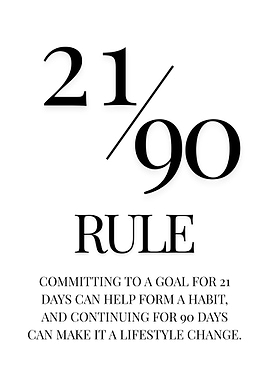 21/90 Rule Motivation