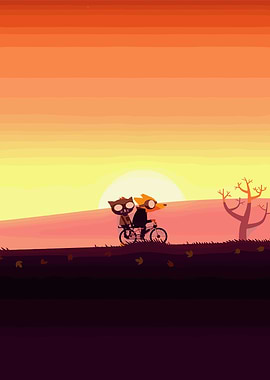 Night in the Woods: Bicycle Ride