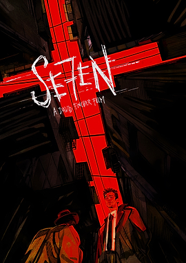 Seven Movie Poster Art