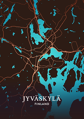 Jyvaskyla City Map