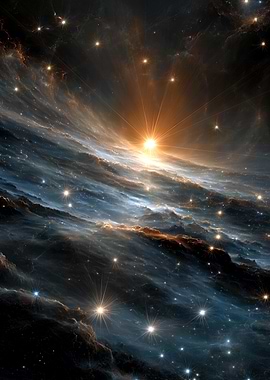 Valley Nebula with Starburst