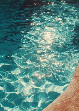 Sparkling Pool Water