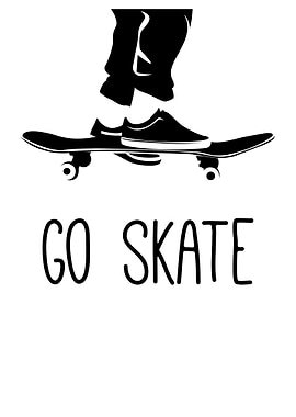 Go Skate Illustration